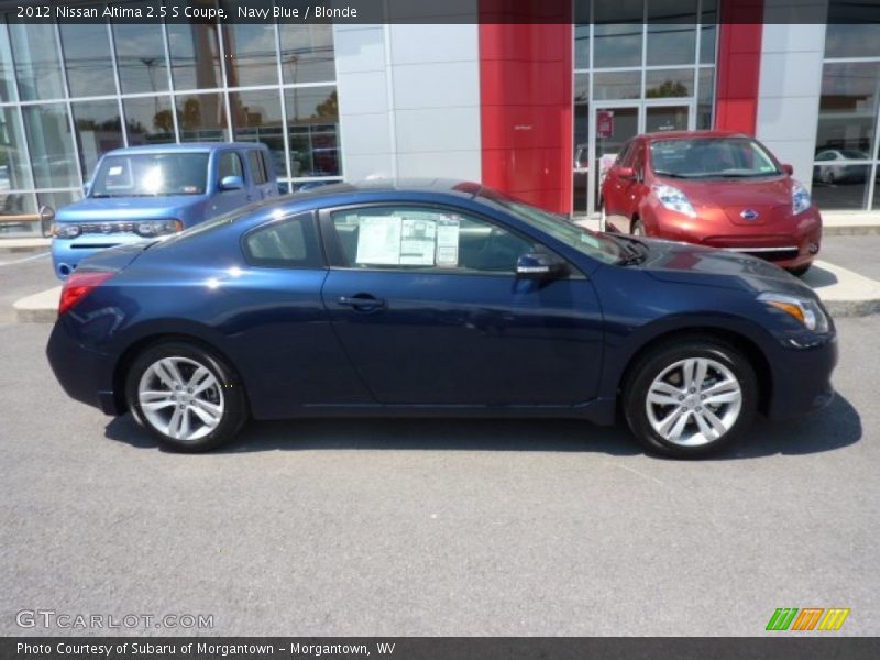 Navy Blue / Blonde 2012 Nissan Altima 2.5 S Coupe