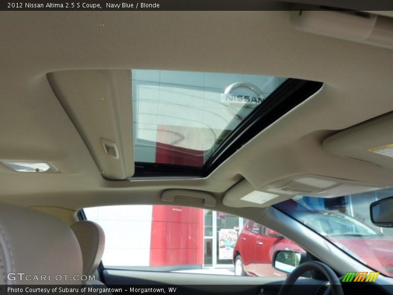 Navy Blue / Blonde 2012 Nissan Altima 2.5 S Coupe