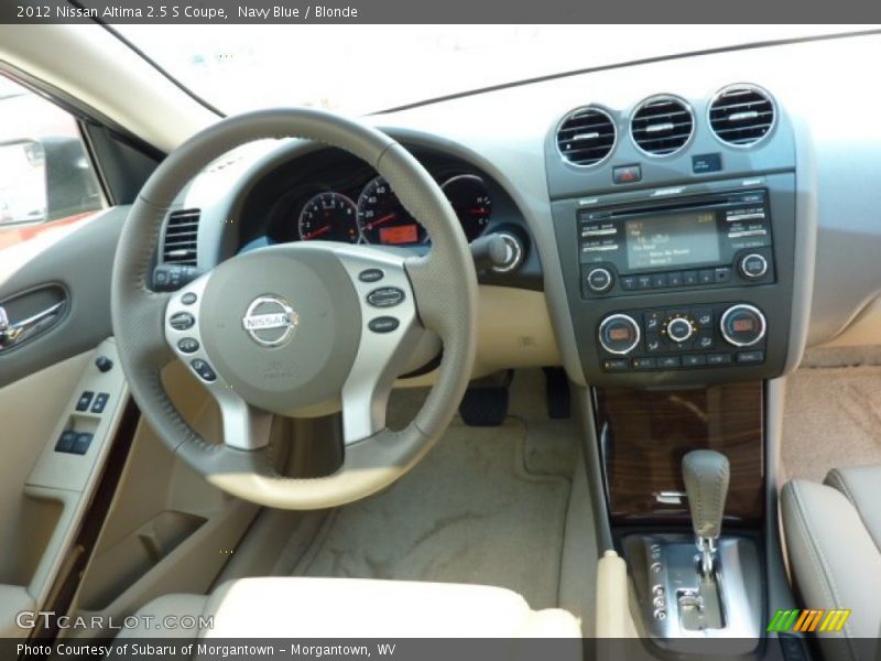 Navy Blue / Blonde 2012 Nissan Altima 2.5 S Coupe