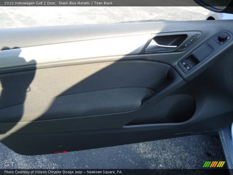 Shark Blue Metallic / Titan Black 2010 Volkswagen Golf 2 Door