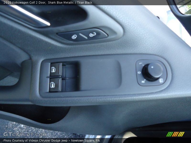 Shark Blue Metallic / Titan Black 2010 Volkswagen Golf 2 Door