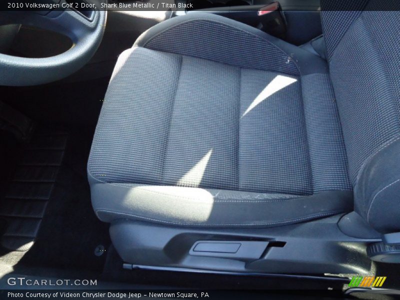 Shark Blue Metallic / Titan Black 2010 Volkswagen Golf 2 Door