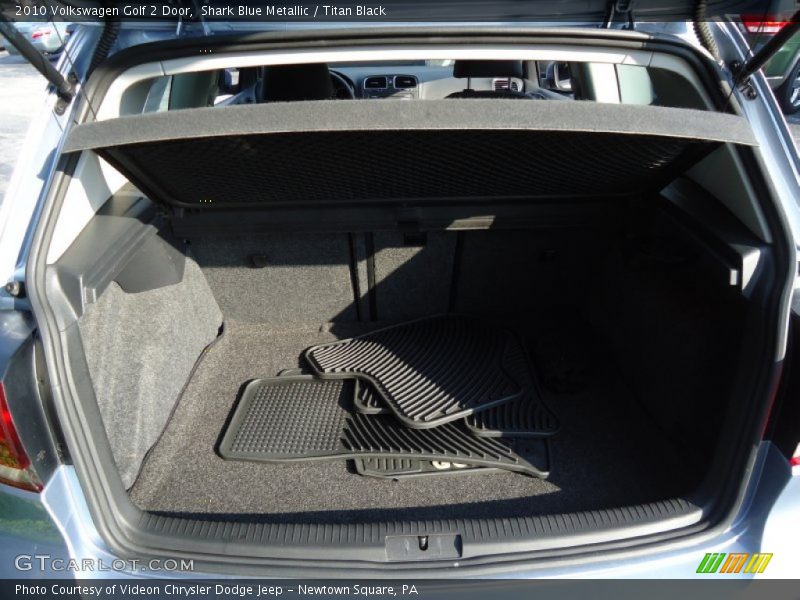 Shark Blue Metallic / Titan Black 2010 Volkswagen Golf 2 Door