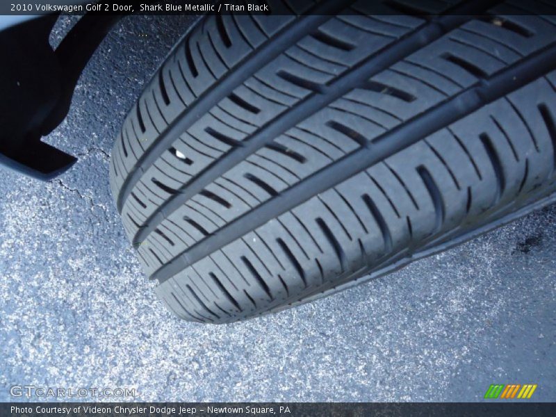 Shark Blue Metallic / Titan Black 2010 Volkswagen Golf 2 Door