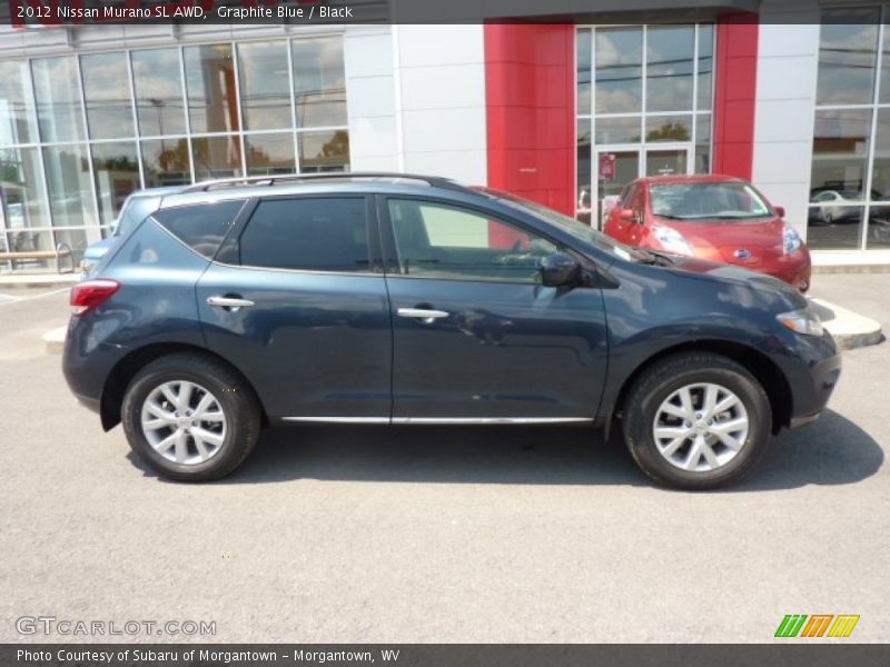 Graphite Blue / Black 2012 Nissan Murano SL AWD