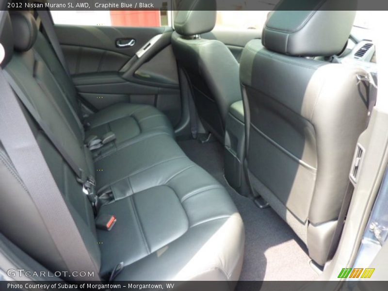 Graphite Blue / Black 2012 Nissan Murano SL AWD