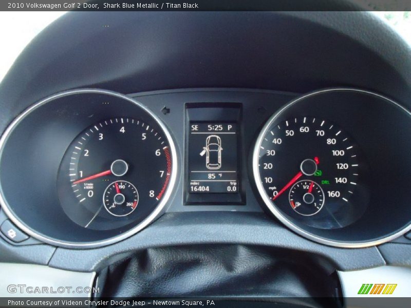  2010 Golf 2 Door 2 Door Gauges
