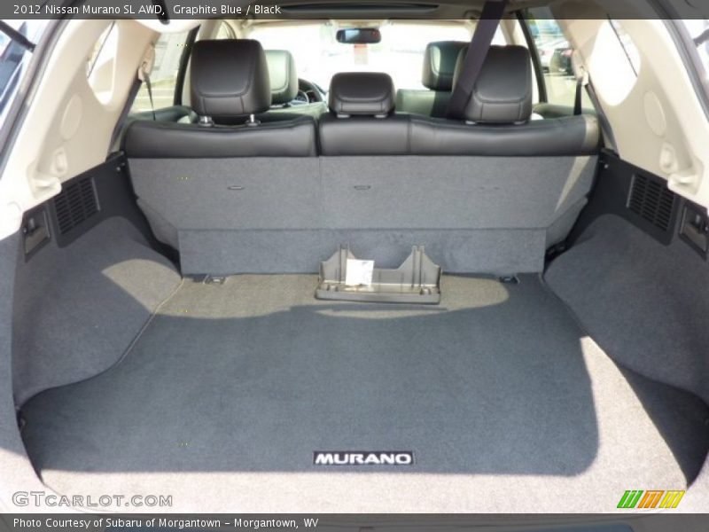 Graphite Blue / Black 2012 Nissan Murano SL AWD