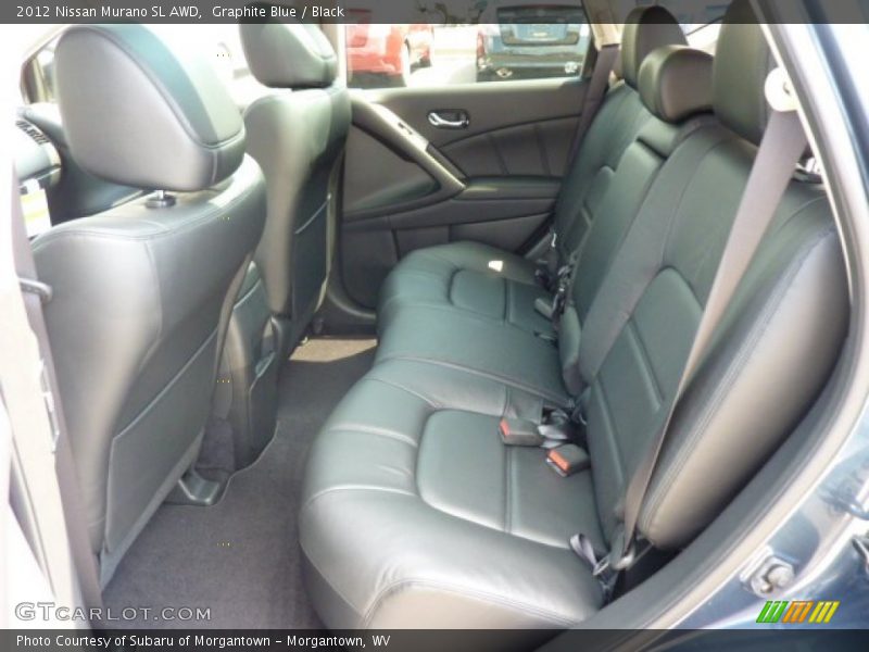 Graphite Blue / Black 2012 Nissan Murano SL AWD