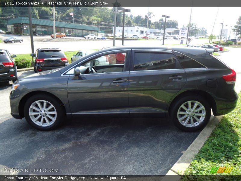 Magnetic Gray Metallic / Light Gray 2011 Toyota Venza I4