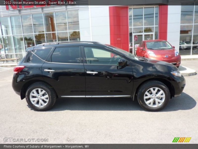 Super Black / Black 2012 Nissan Murano SV AWD
