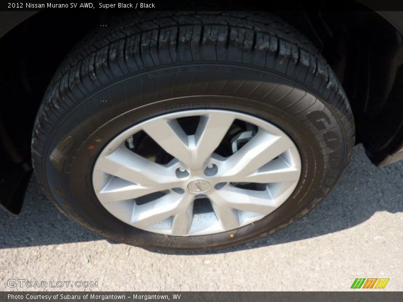 Super Black / Black 2012 Nissan Murano SV AWD