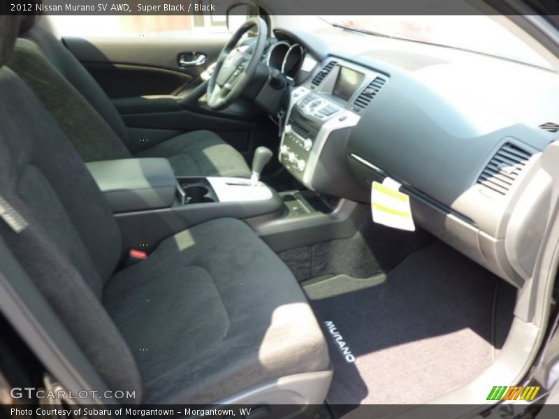 Super Black / Black 2012 Nissan Murano SV AWD
