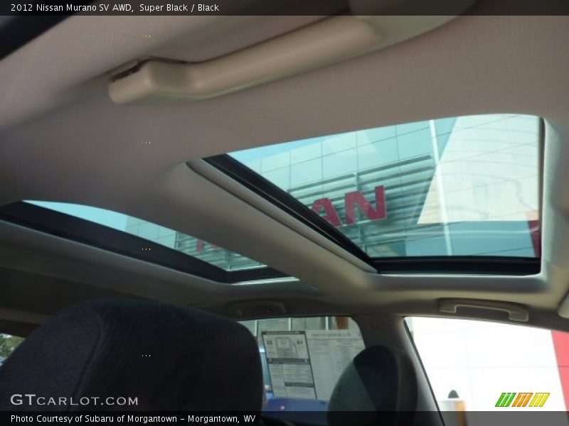 Super Black / Black 2012 Nissan Murano SV AWD