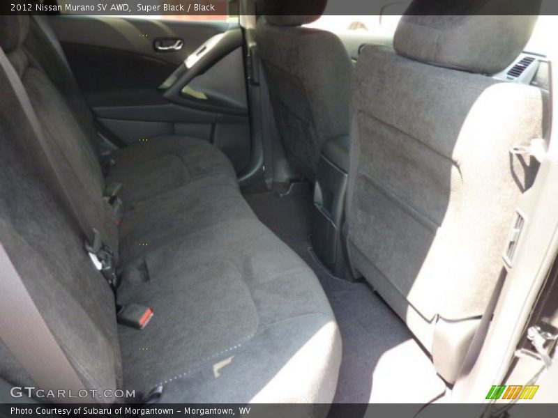 Super Black / Black 2012 Nissan Murano SV AWD