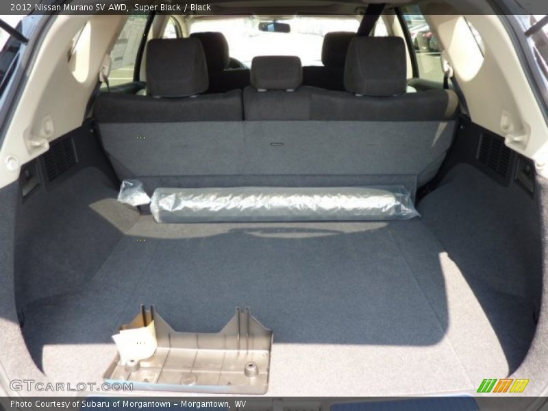 Super Black / Black 2012 Nissan Murano SV AWD