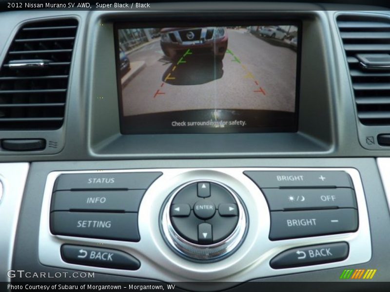 Super Black / Black 2012 Nissan Murano SV AWD