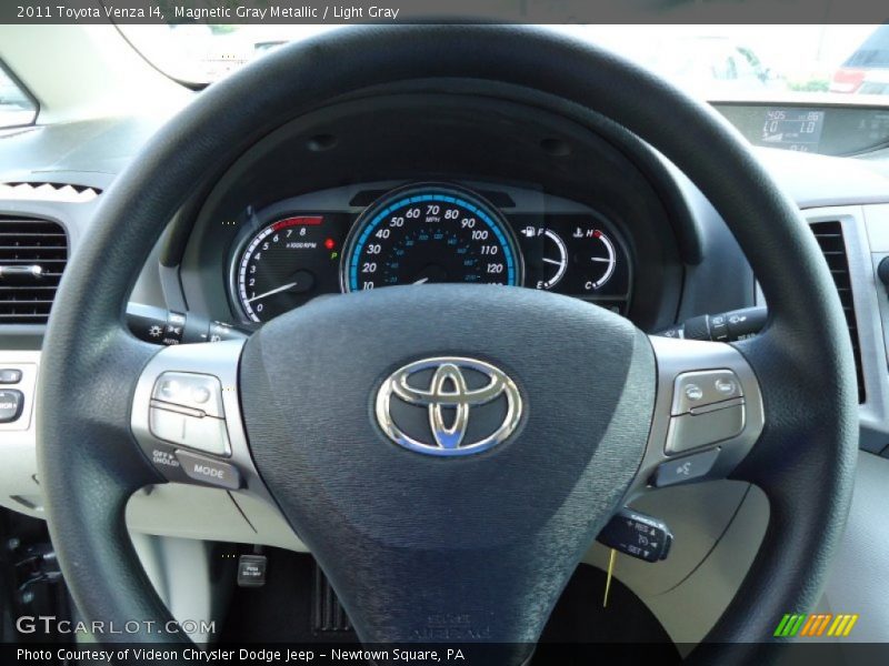 Magnetic Gray Metallic / Light Gray 2011 Toyota Venza I4