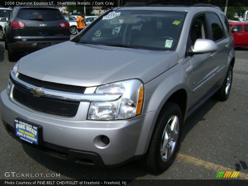 Silverstone Metallic / Dark Gray 2008 Chevrolet Equinox LT