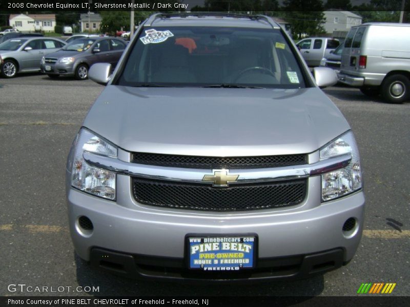Silverstone Metallic / Dark Gray 2008 Chevrolet Equinox LT