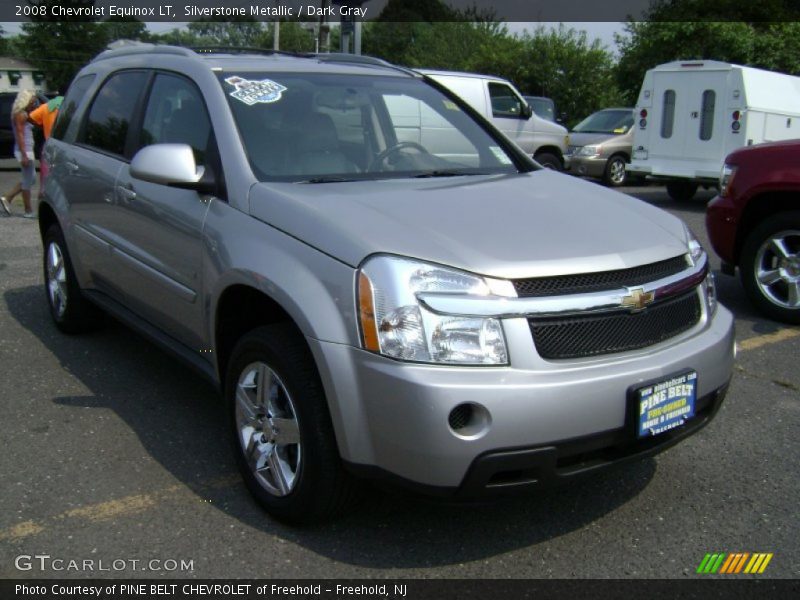 Silverstone Metallic / Dark Gray 2008 Chevrolet Equinox LT