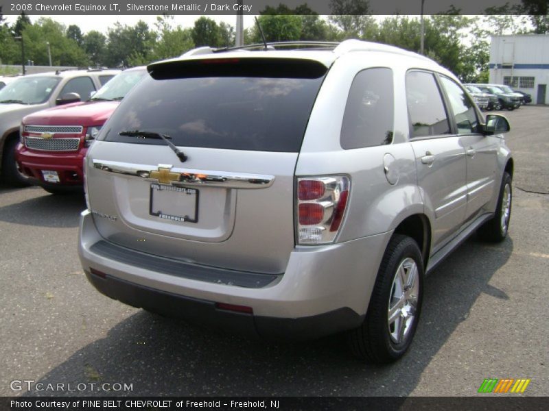 Silverstone Metallic / Dark Gray 2008 Chevrolet Equinox LT