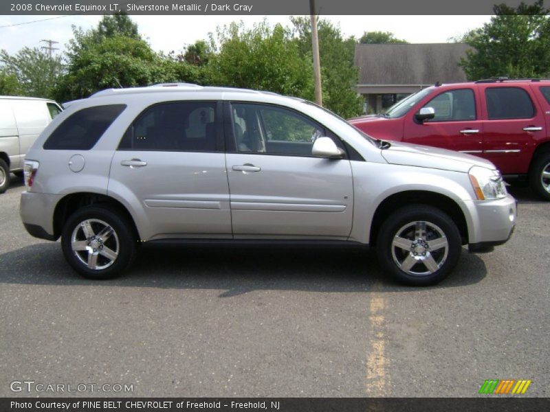 Silverstone Metallic / Dark Gray 2008 Chevrolet Equinox LT