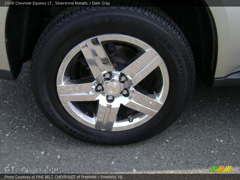 Silverstone Metallic / Dark Gray 2008 Chevrolet Equinox LT