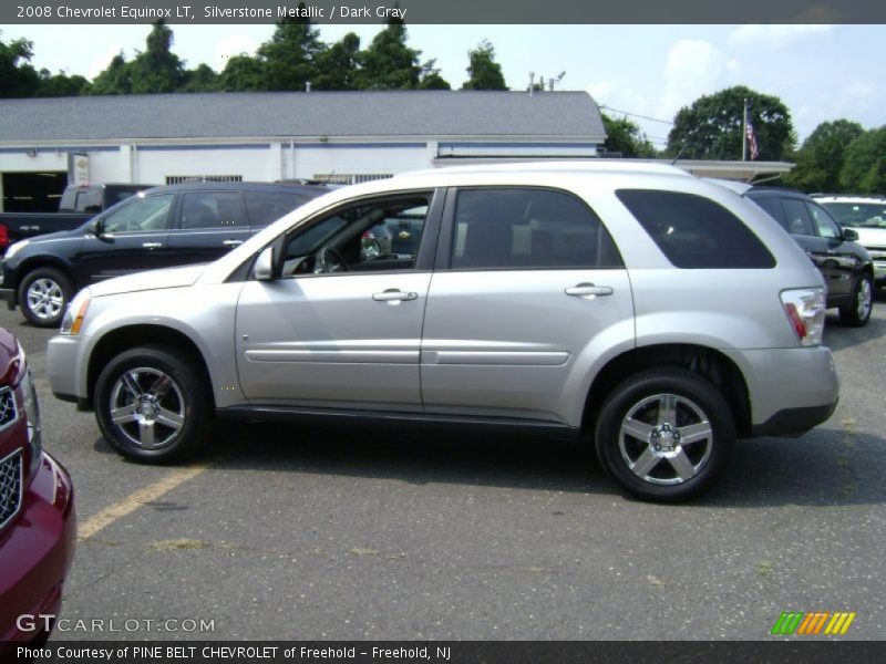 Silverstone Metallic / Dark Gray 2008 Chevrolet Equinox LT