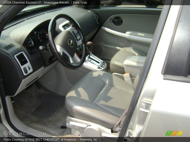 Silverstone Metallic / Dark Gray 2008 Chevrolet Equinox LT