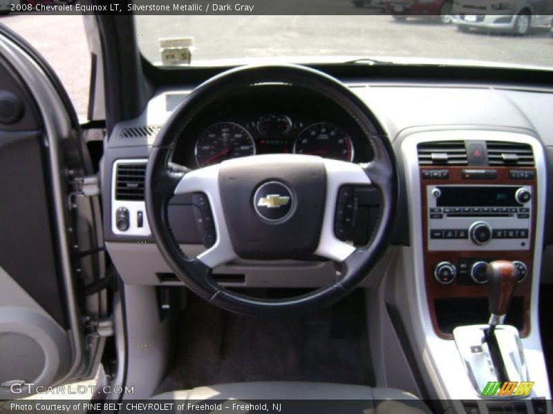 Silverstone Metallic / Dark Gray 2008 Chevrolet Equinox LT