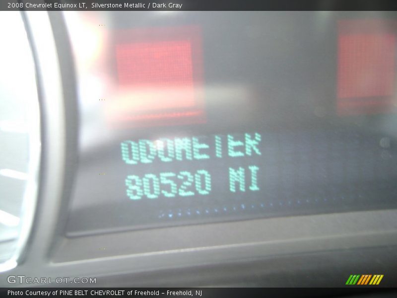 Silverstone Metallic / Dark Gray 2008 Chevrolet Equinox LT