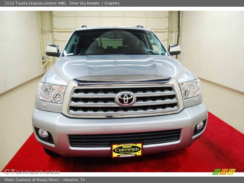 Silver Sky Metallic / Graphite 2010 Toyota Sequoia Limited 4WD