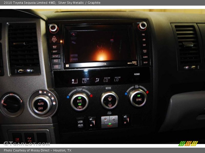 Silver Sky Metallic / Graphite 2010 Toyota Sequoia Limited 4WD
