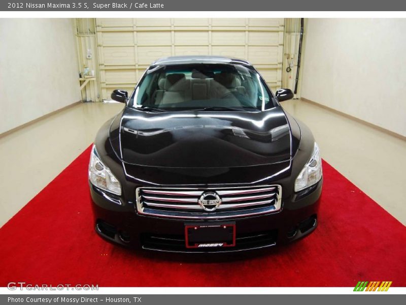 Super Black / Cafe Latte 2012 Nissan Maxima 3.5 S