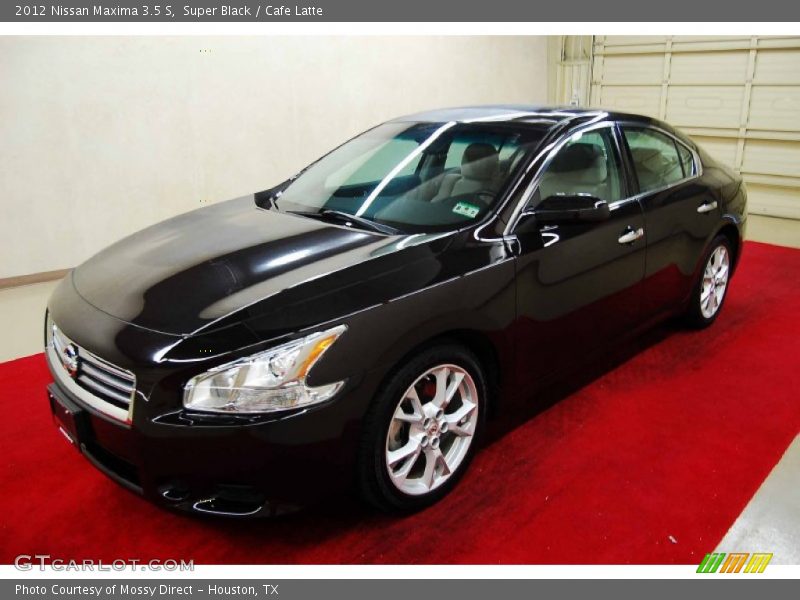 Super Black / Cafe Latte 2012 Nissan Maxima 3.5 S