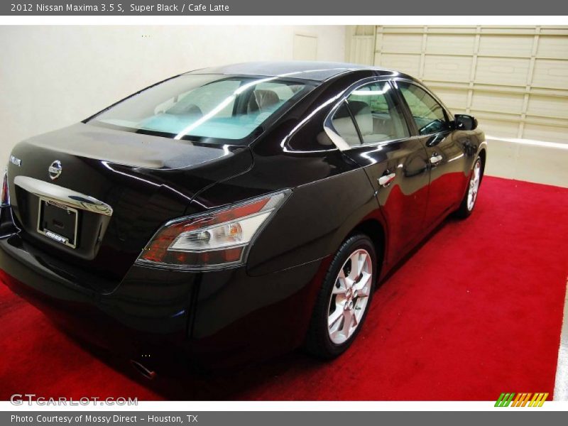 Super Black / Cafe Latte 2012 Nissan Maxima 3.5 S