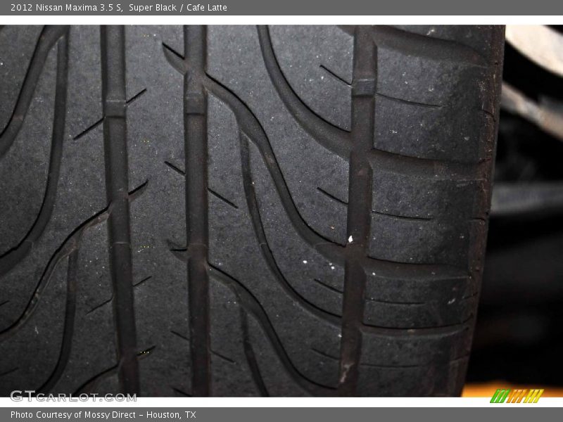 Super Black / Cafe Latte 2012 Nissan Maxima 3.5 S