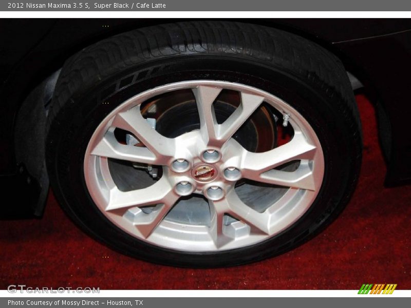 Super Black / Cafe Latte 2012 Nissan Maxima 3.5 S