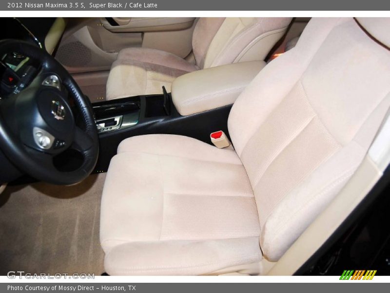 Super Black / Cafe Latte 2012 Nissan Maxima 3.5 S