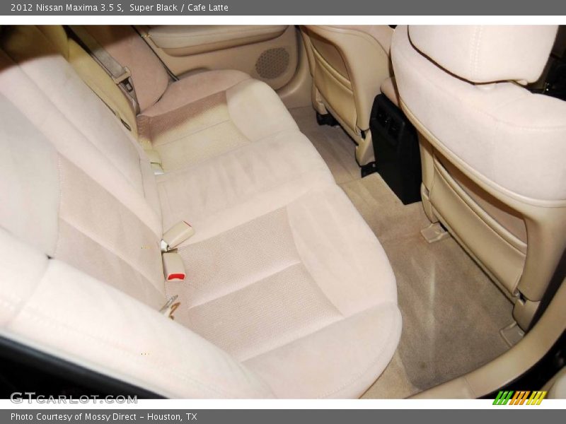 Super Black / Cafe Latte 2012 Nissan Maxima 3.5 S