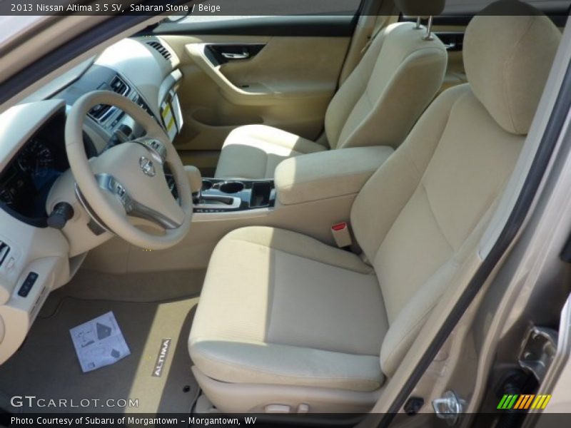 Saharan Stone / Beige 2013 Nissan Altima 3.5 SV