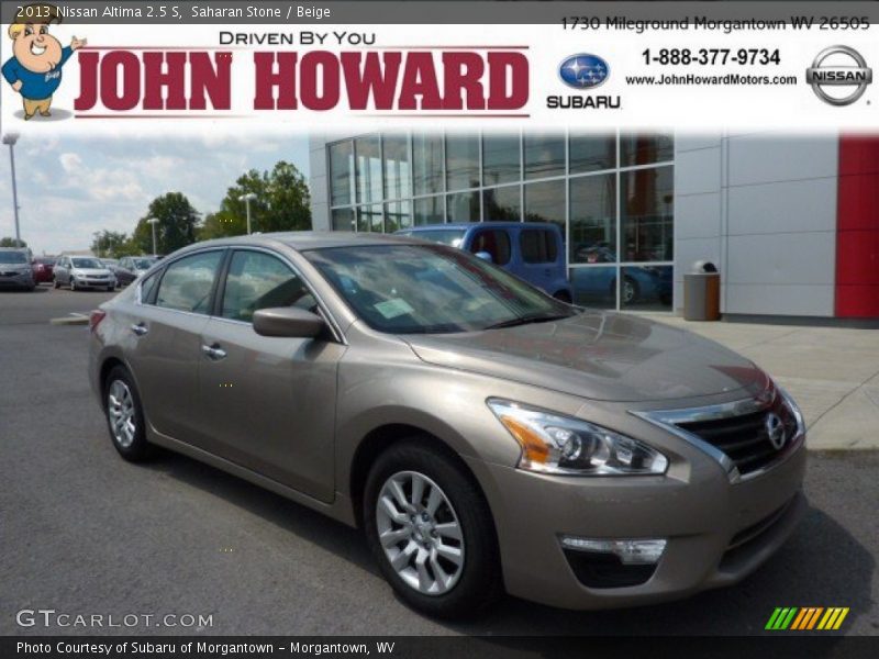 Saharan Stone / Beige 2013 Nissan Altima 2.5 S