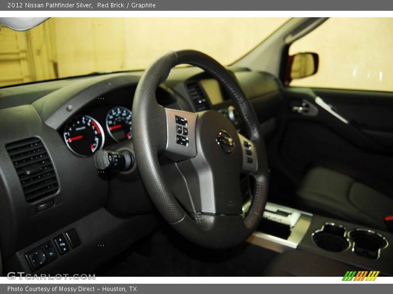 Red Brick / Graphite 2012 Nissan Pathfinder Silver