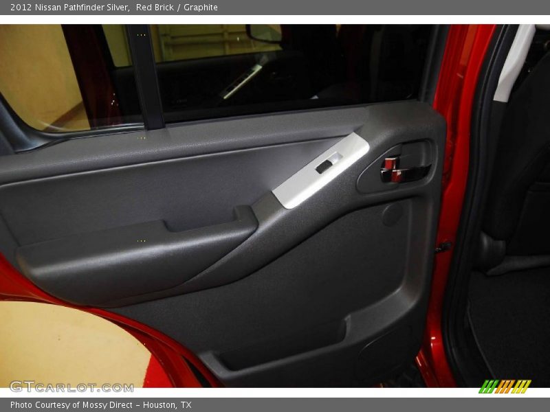 Red Brick / Graphite 2012 Nissan Pathfinder Silver