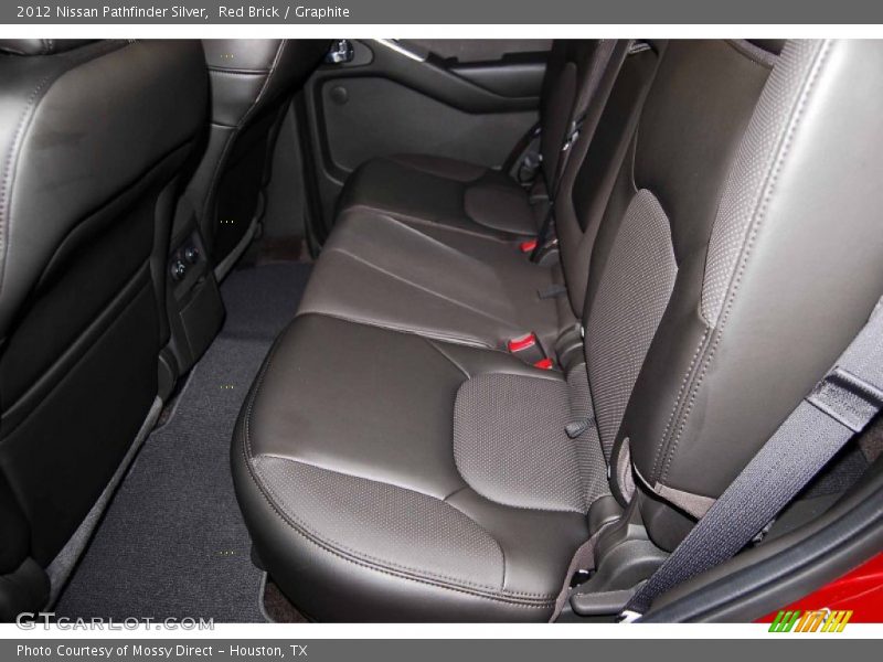 Red Brick / Graphite 2012 Nissan Pathfinder Silver