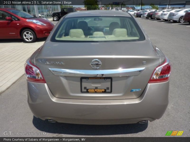 Saharan Stone / Beige 2013 Nissan Altima 2.5 S
