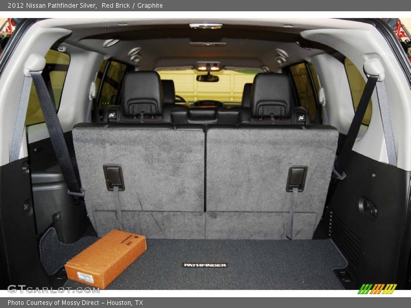 Red Brick / Graphite 2012 Nissan Pathfinder Silver