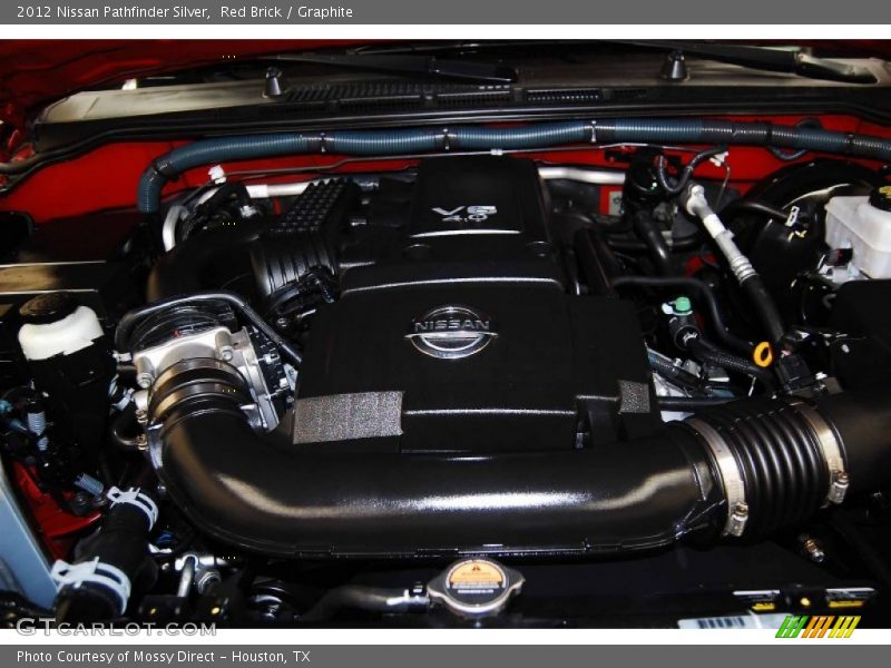 Red Brick / Graphite 2012 Nissan Pathfinder Silver