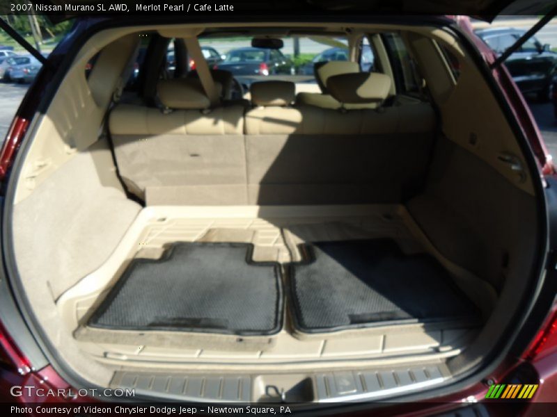 Merlot Pearl / Cafe Latte 2007 Nissan Murano SL AWD